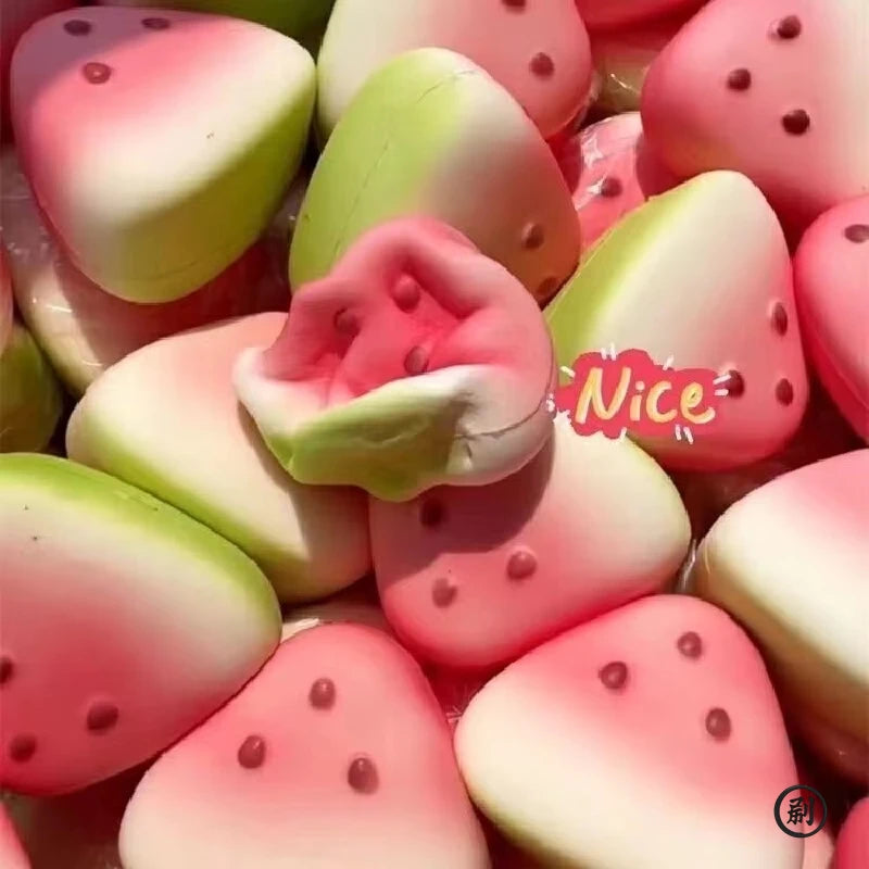 Watermelon Squishy Toy – Slow Rising Stress Relief Fidget