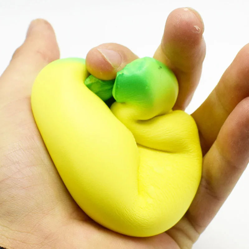 Jumbo Banana Squishy Stress Relief Toy