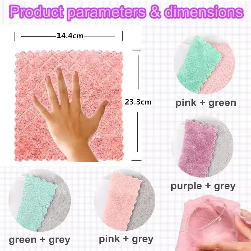 Premium Microfiber Cleaning Towels (5, 10 & 20 Pack)