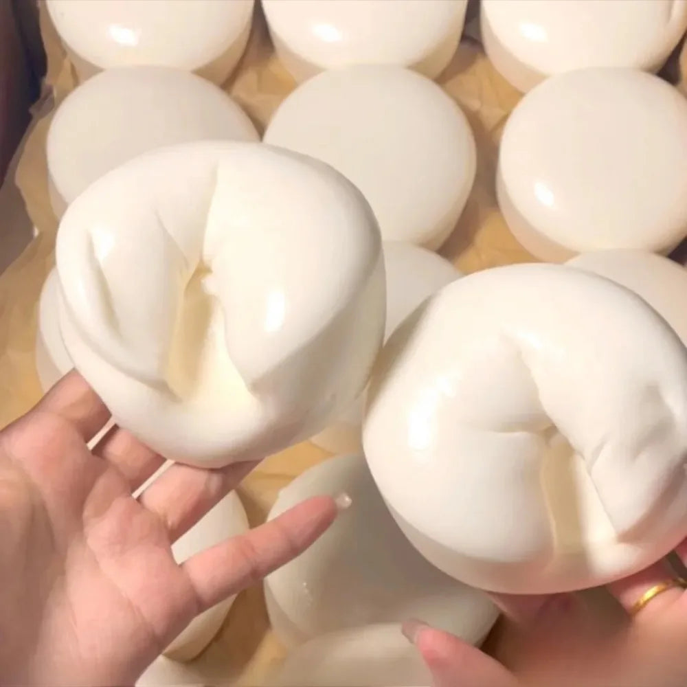 Jumbo Yogurt Cake Squishy – Super Soft Slow Rising Stress Relief Toy