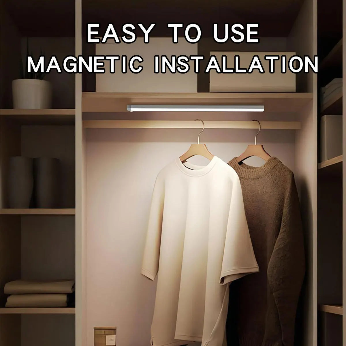 Rechargeable Motion Sensor LED Light – USB-C