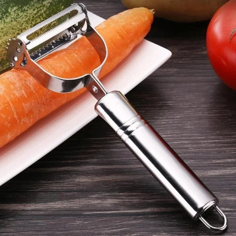 Stainless Steel Julienne Peeler & Vegetable Grater