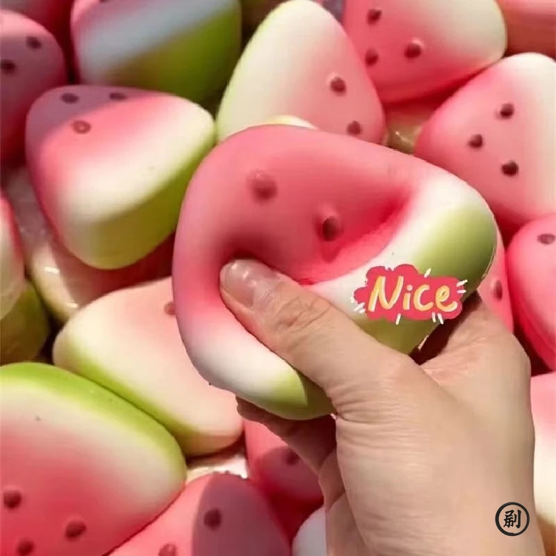 Watermelon Squishy Toy – Slow Rising Stress Relief Fidget