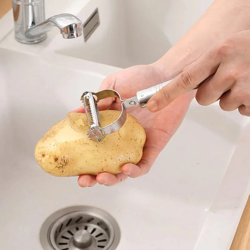 Stainless Steel Julienne Peeler & Vegetable Grater