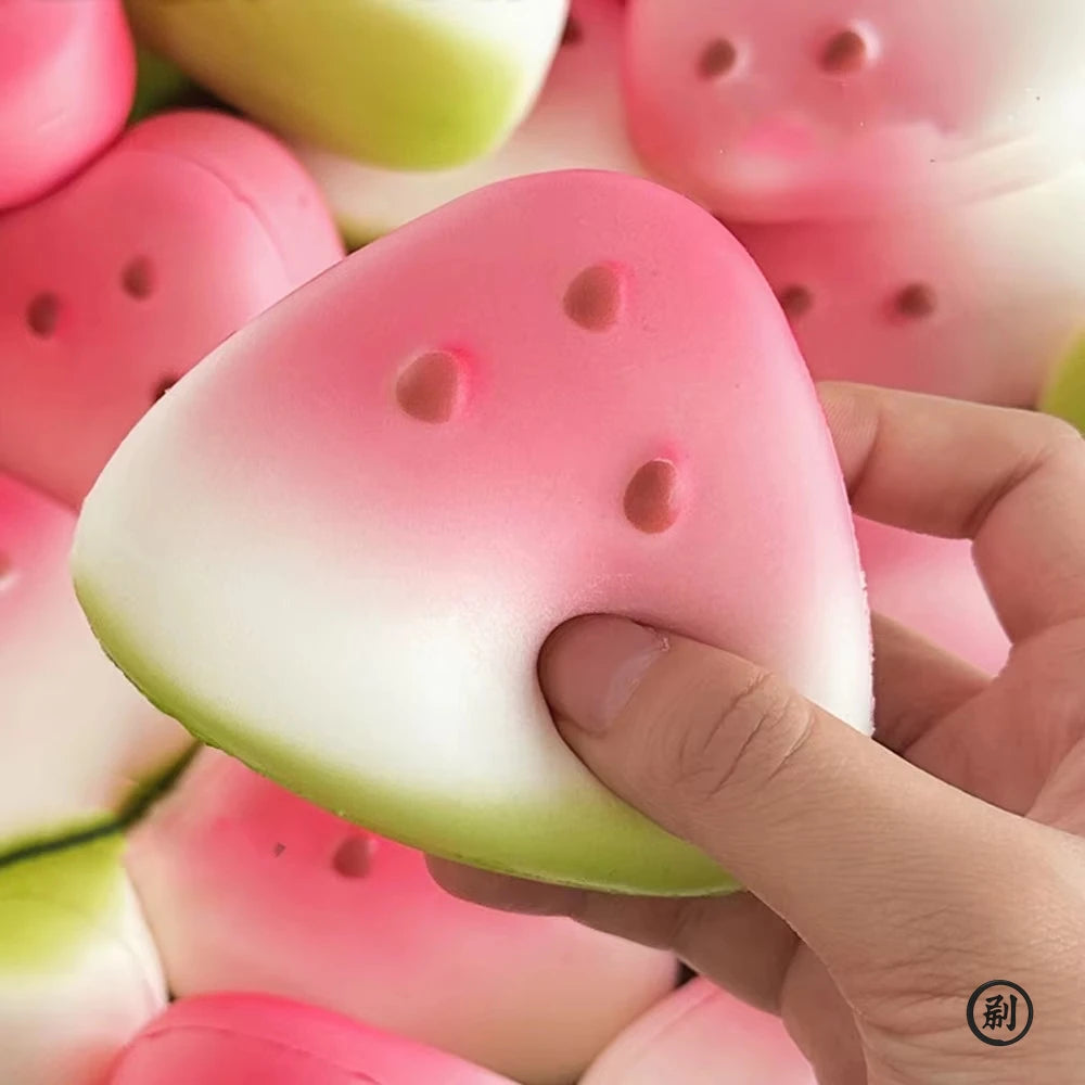 Watermelon Squishy Toy – Slow Rising Stress Relief Fidget