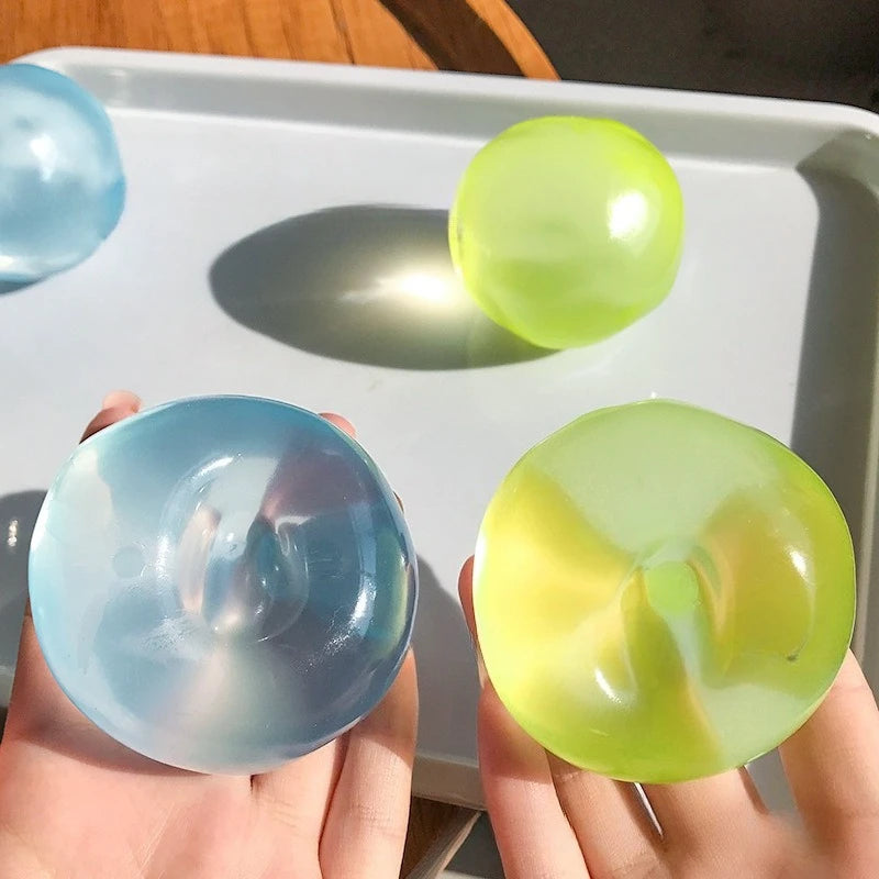 Transparent Gel Squishy Stress Ball